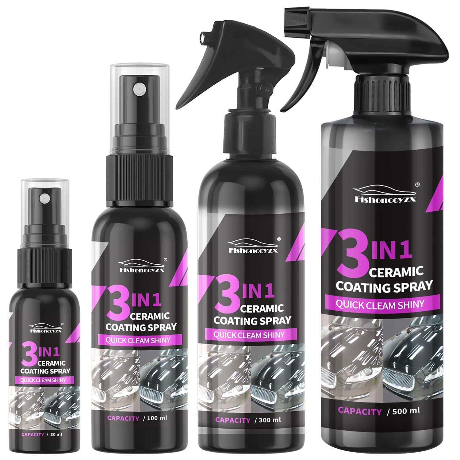 Car Wax Ceramic Coating - 3 in 1 자동차 세라믹 액체
