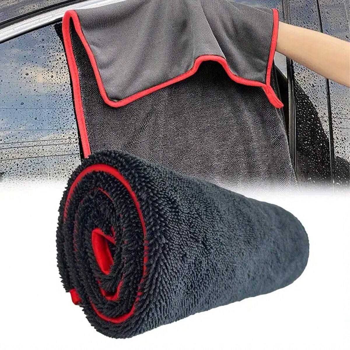 Microfiber Towel Detailing - 초흡수성 마이크로파이버 자동차 타월, 컴팩트한 디자인,