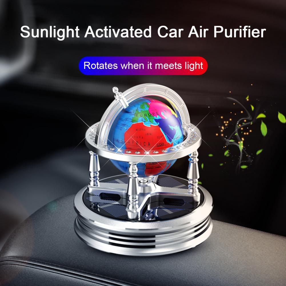 Odor Eliminator Car - 태양열 자동차 글로브 아로마 테라피 회전