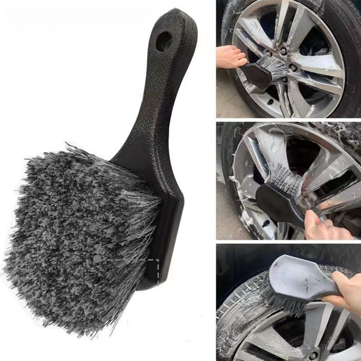 자동차 휠 세척 브러쉬 디테일 브러쉬 짧은 손잡이 타이 - Detailing Brush Set 리뷰 및 가격