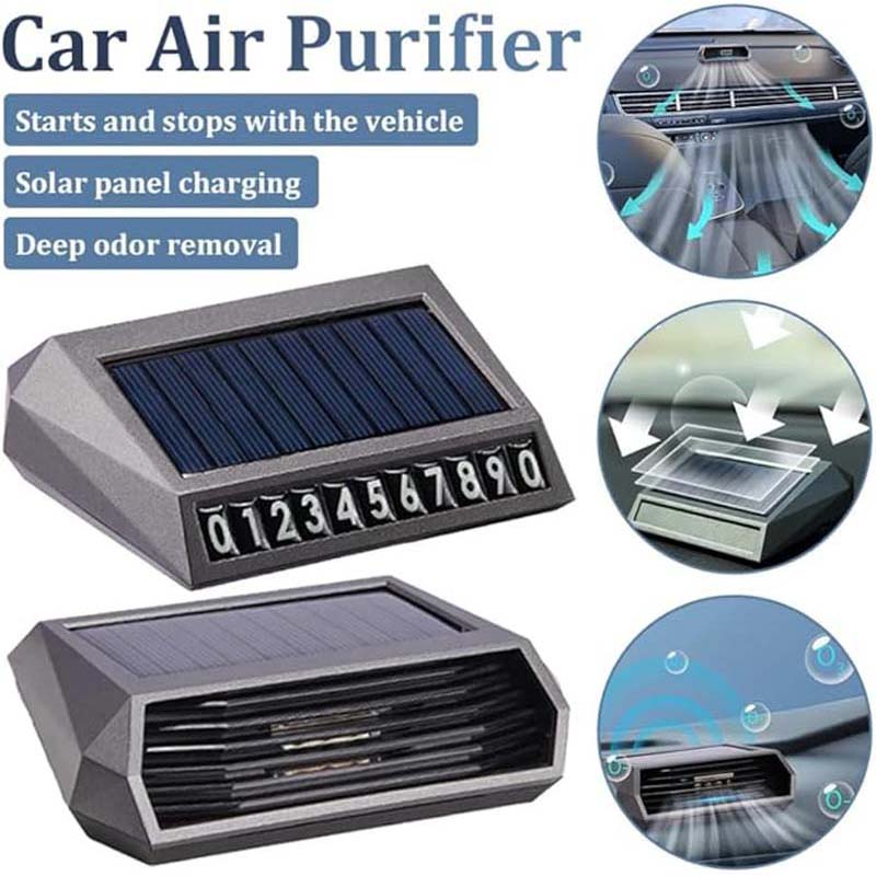 태양광 자동차 공기청정기 오존 발생기 음이온 냄새 제거 - Odor Eliminator Car 리뷰 및 가격