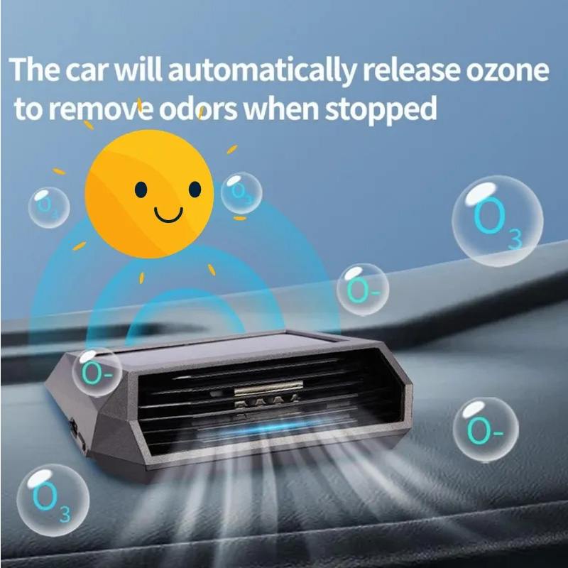 태양광 자동차 공기청정기 오존 발생기 음이온 냄새 제거 - Odor Eliminator Car 리뷰 및 가격