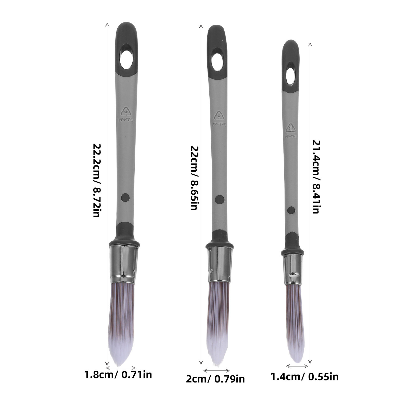 3개 세트 갭 그라우트 브러쉬, 정밀한 뾰족한 둥근 팁 - Detailing Brush Set 리뷰 및 가격