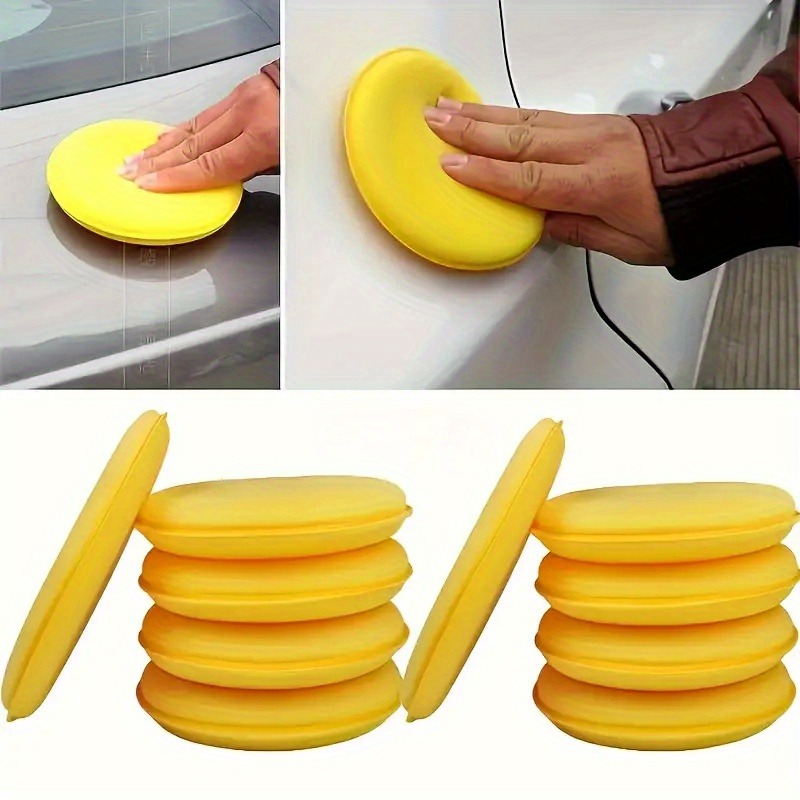 1/5PCS 10cm 라운드 자동차 왁스 어플리케이터  - Wax Applicator Pad 리뷰 및 가격