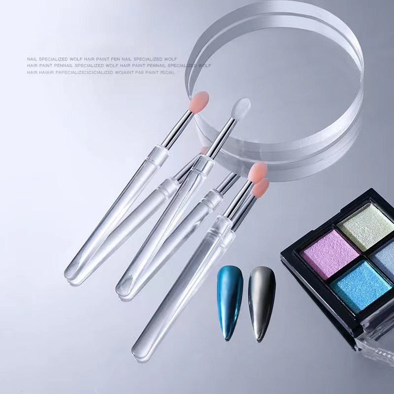 다기능 실리콘 크롬 반짝이 매니큐어 도구 적용 재사용  - Wax Applicator Pad 리뷰 및 가격
