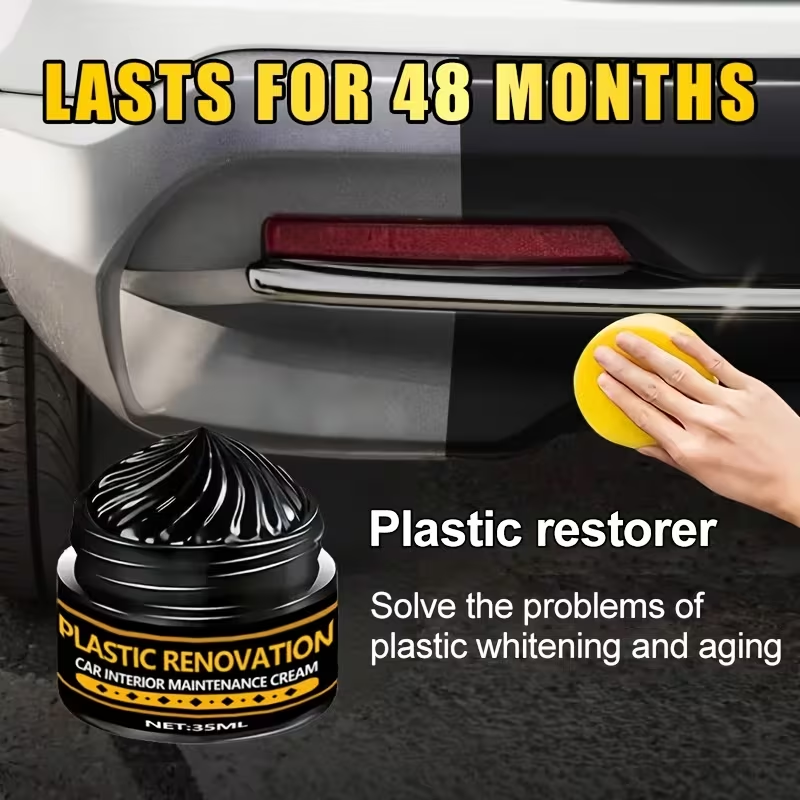 자동차 플라스틱 및 고무 재생 젤 - 범퍼, 미러, 트 - Trim Restorer Plastic 리뷰 및 가격