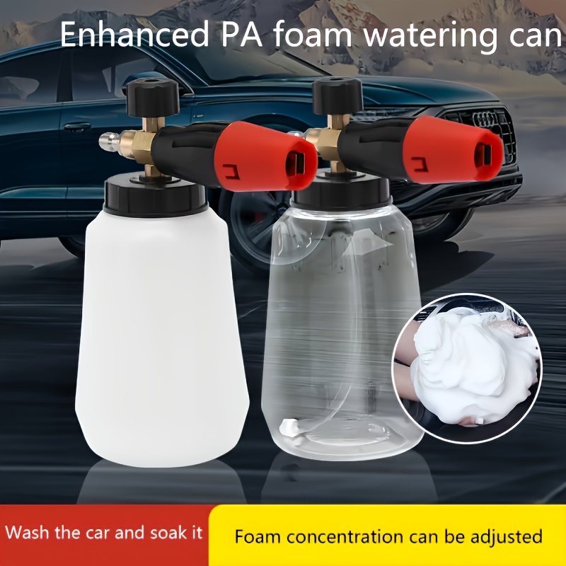 고압 세차 폼 캐논 건, 1/4인치 퀵 커넥트, 1리터 - Pressure Washer Foam Gun 리뷰 및 가격