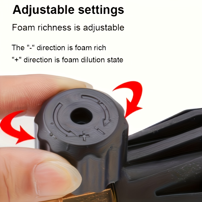 고압 세차 폼 캐논 건, 1/4인치 퀵 커넥트, 1리터 - Pressure Washer Foam Gun 리뷰 및 가격
